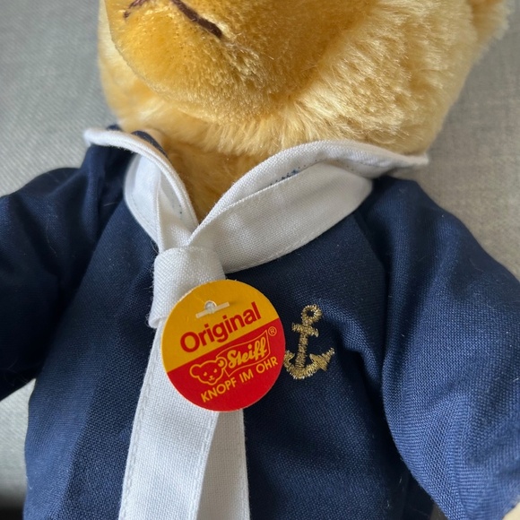 Steiff Mask Teddy Bear Sailor 1997 Vintage stuffed bear - Picture 2 of 11